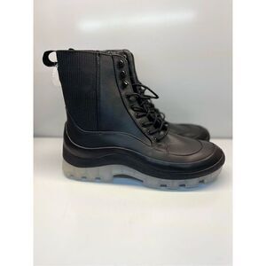 Circus By Sam Edelman Bradley Combat Boots Black Women's Size 9M